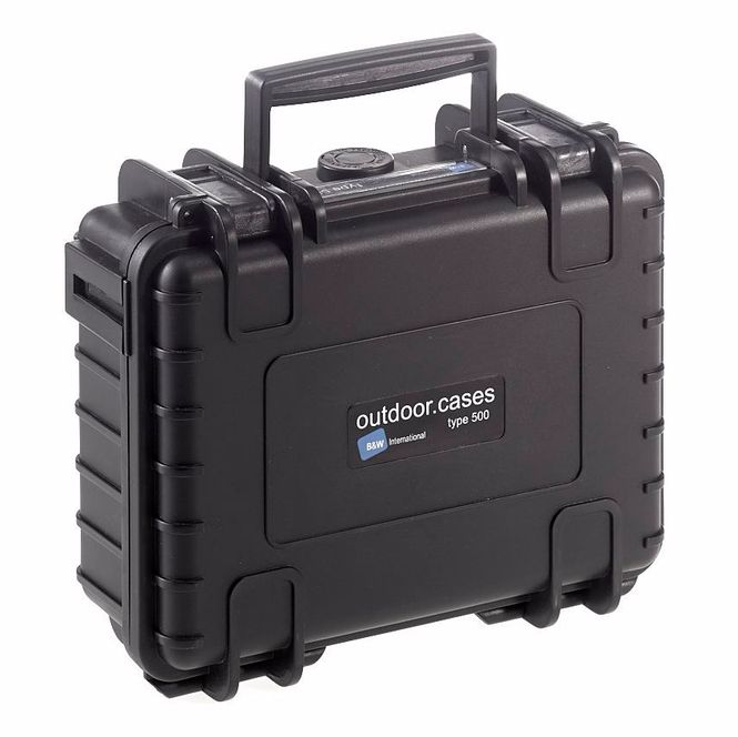 Hovedbilde BW Outdoor Cases Type 500 (sort) m/ skuminnlegg