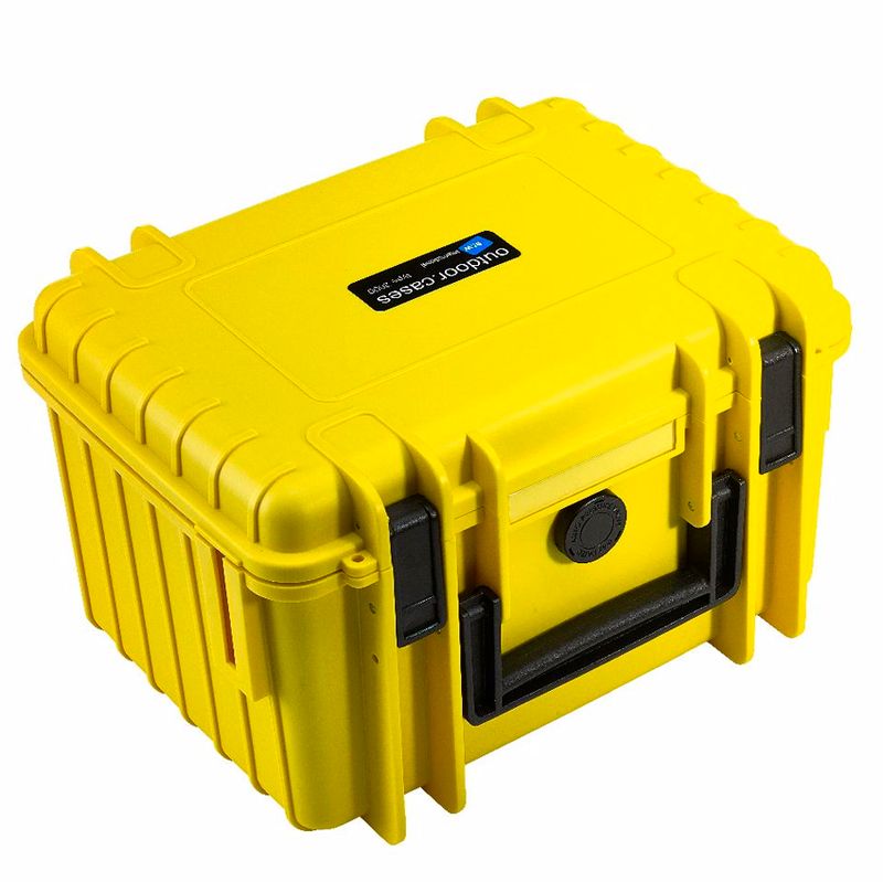 BW Outdoor Cases Type 2000 (gul) m/ skuminnlegg